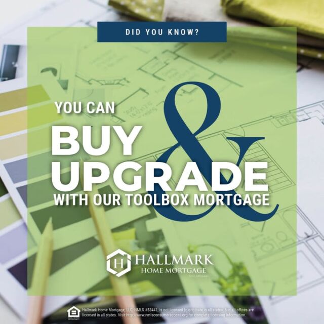Hallmark has loan options available to include the Expense of Renovation into your Mortgage. Contact us today to find out more. https://www.hallmarkhomemortgage.com/ #HHM #YourCommunityLender #HallmarkHomeMortgage #eHome #hhmtv #HomeMortgage #Mortgage  #MortgageLender