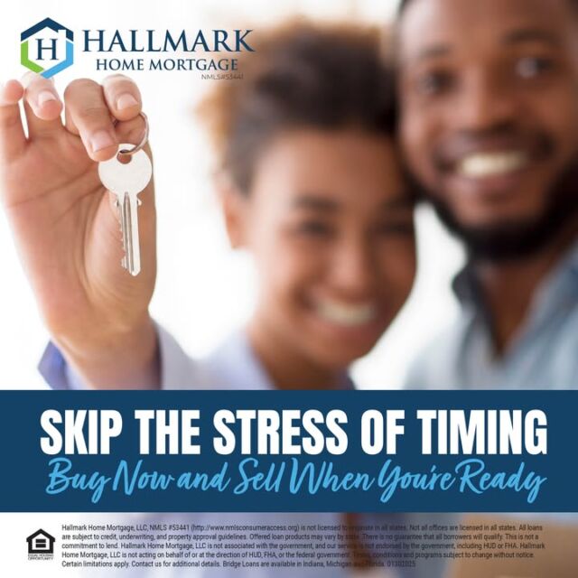 Worried about selling before you can buy? 🤔
With Hallmark Home Mortgage’s Bridge Loan, you don’t have to stress about timing! 🏡💡 Our flexible financing helps you secure your next home — even before your current one sells. Let’s bridge the gap!  #HHM