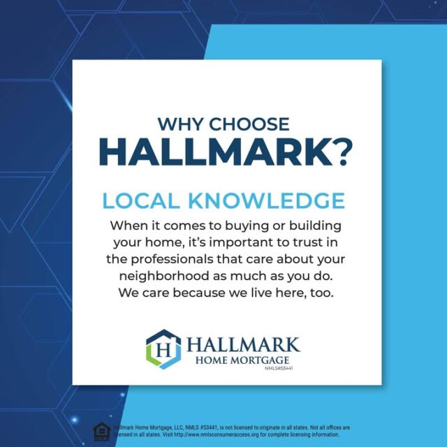 Our offices are just down the street. Stop in the office or find us online to begin your journey today. https://www.hallmarkhomemortgage.com/ #HHM #YourCommunityLender #HallmarkHomeMortgage #eHome #hhmtv #HomeMortgage #Mortgage  #MortgageLender